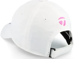 Golf-Taylor Made Womens Script White/Pink Adjustable -