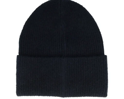 Online SQRTN Wood Raw Beanie Black Cuff -
