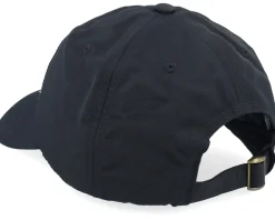 Dad Cap-Brixton Woodburn Black Nylon Dad Cap -