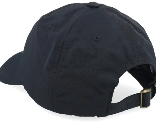 Dad Cap-Brixton Woodburn Black Nylon Dad Cap -