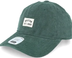 Dad Cap-Brixton Woodburn Emerald Corduroy Dad Cap -