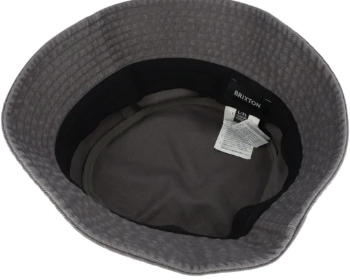 Online Brixton Woodburn Packable Cinder Grey Sol Bucket -