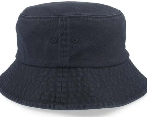 Buckets-Brixton Woodburn Packable Hat Sol Wash Bucket - Black