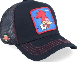 Trucker-Capslab Woody Woodpecker Black Trucker -