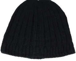 Discount Seeberger 100% Wool Beanie Black Beanie -