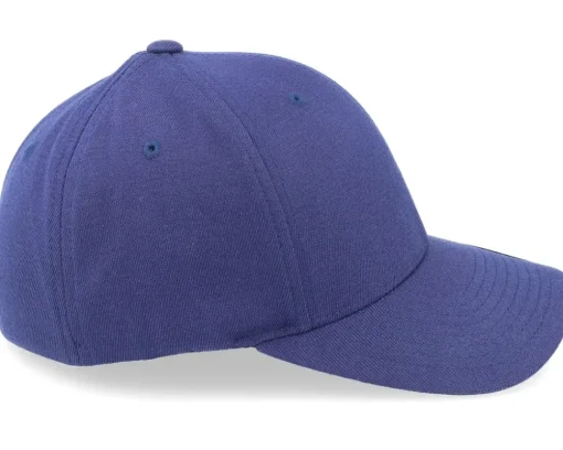 Flexfit | Blanks-Flexfit Wool Blend Navy - Blue