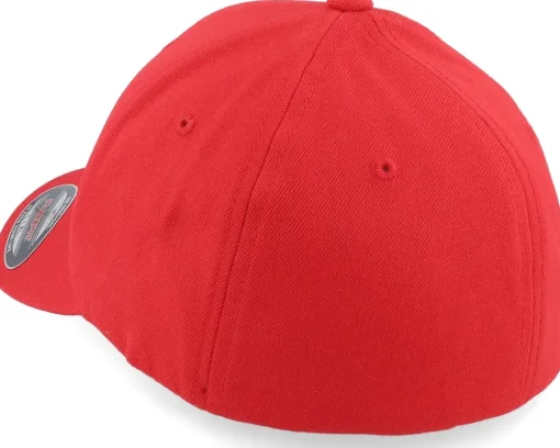 Sale Flexfit Wool Blend Red -