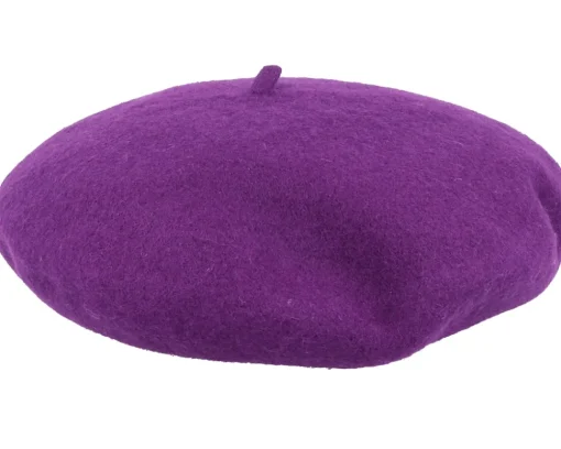Berets-Jaxon & James Wool Fashion Purple Beret -