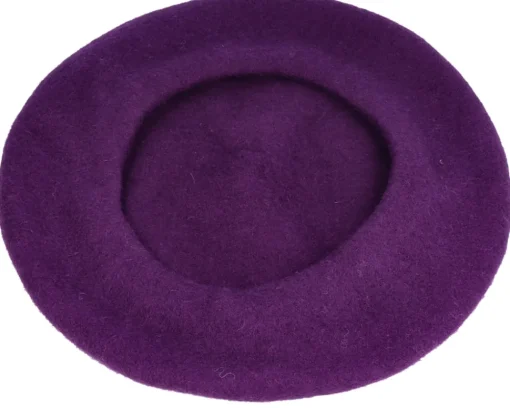 Berets-Jaxon & James Wool Fashion Purple Beret -