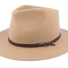 Fedora-Stetson Woolfelt Camel Fedora -