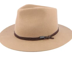 Fedora-Stetson Woolfelt Camel Fedora -
