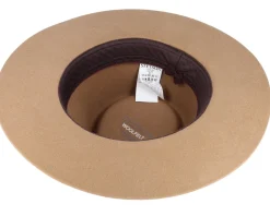 Fedora-Stetson Woolfelt Camel Fedora -