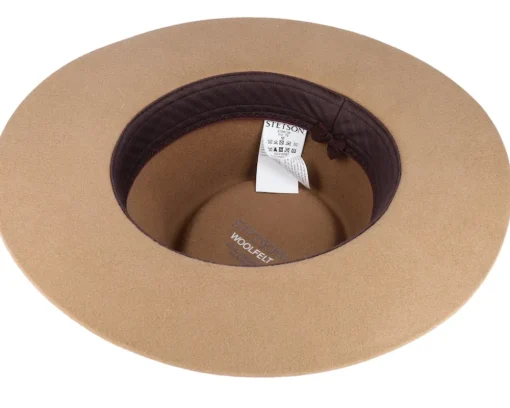Fedora-Stetson Woolfelt Camel Fedora -