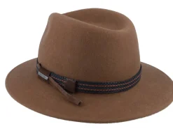 Traveler-Stetson Woolfelt Camel Traveller - Brown