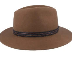 Traveler-Stetson Woolfelt Camel Traveller - Brown