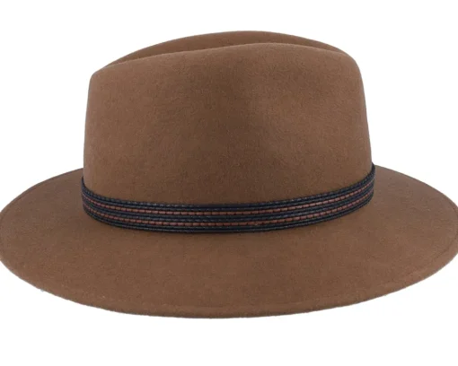 Traveler-Stetson Woolfelt Camel Traveller - Brown