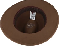 Traveler-Stetson Woolfelt Camel Traveller - Brown