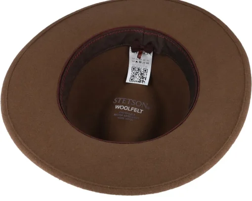 Traveler-Stetson Woolfelt Camel Traveller - Brown