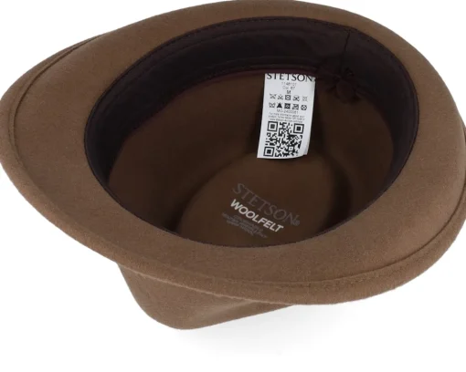New Stetson Woolfelt Chestnut Trilby -