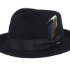 Best Stetson Woolfelt/Cashmere Black Fedora -
