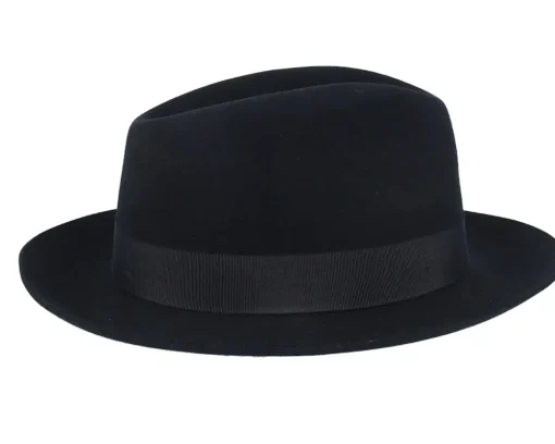 Best Stetson Woolfelt/Cashmere Black Fedora -