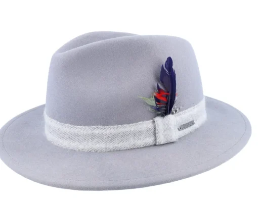 Traveler-Stetson Woolfelt/Cashmere Grey Traveller -