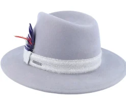 Traveler-Stetson Woolfelt/Cashmere Grey Traveller -