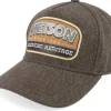 Adjustable-Stetson Wool/Linen Brown A-Frame Adjustable -
