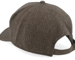 Adjustable-Stetson Wool/Linen Brown A-Frame Adjustable -