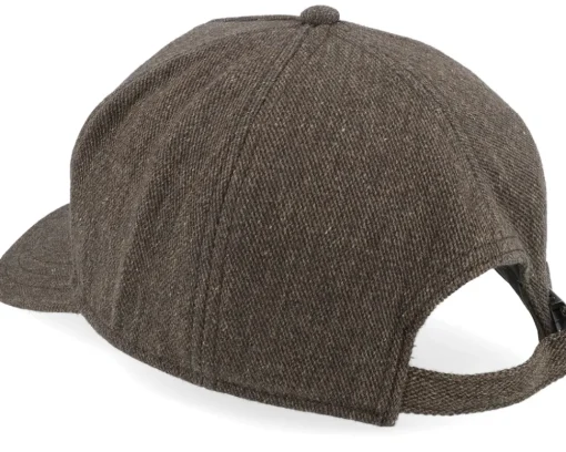 Adjustable-Stetson Wool/Linen Brown A-Frame Adjustable -
