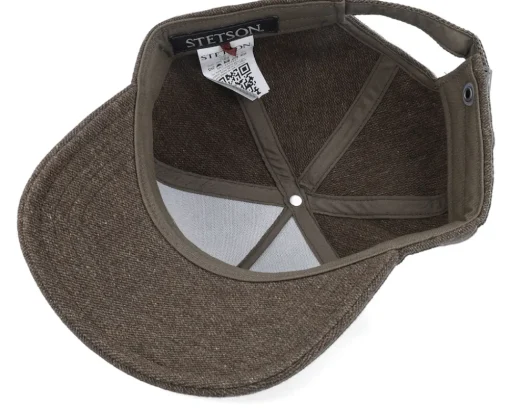 Adjustable-Stetson Wool/Linen Brown A-Frame Adjustable -