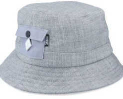 Outlet Djinns Woolmelange Heather Grey Bucket -
