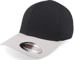 Blanks-Flexfit Wooly Combed Black/Silver -