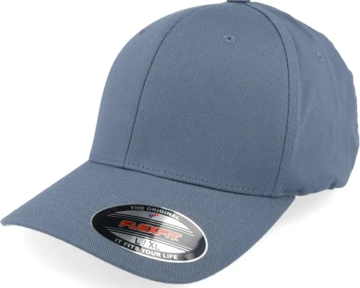 Flexfit-Flexfit Wooly Combed Charcoal - Grey