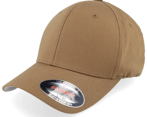 Fashion Flexfit Wooly Combed Coyote Brown -