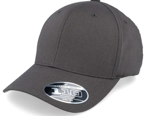 Blanks-Flexfit Wooly Combed Dark 110 Adjustable - Grey