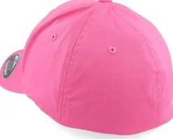 Flexfit | Blanks-Flexfit Wooly Combed Dark Pink -