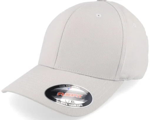 Flexfit-Flexfit Wooly Combed Silver -