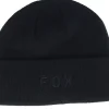 Sale Fox Wordmark Beanie Black Cuff -