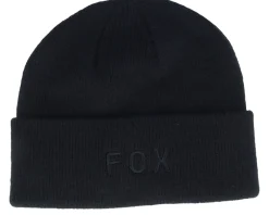 Sale Fox Wordmark Beanie Black Cuff -