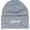Sale Levi's Wordmark Beanie Regular Cuff - Grey