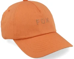 Clearance Fox Wordmark Hat atomic Orange Dad Cap -