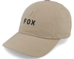 Motor-Fox Wordmark Hat Tpe Beige Dad Cap -