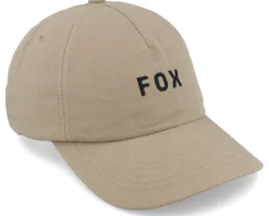 Motor-Fox Wordmark Hat Tpe Beige Dad Cap -