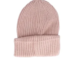 Cuff Beanies-Karl Kani Woven Signature Cozy Beanie Dusty Rose Cuff - Pink