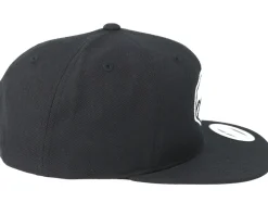 Snapback-Wild Spirit WS Badge Black Snapback -