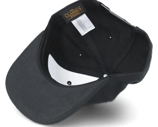 Snapback-Wild Spirit WS Badge Black Snapback -