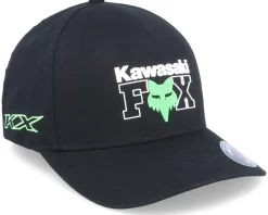 Discount Fox X Kawi Hat Black Flexfit -