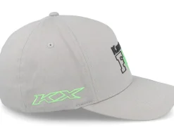 Best Fox X Kawi Hat Steel Grey Flexfit -