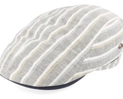 Flat Caps-Göttmann Xavier Khaki Flat Cap -